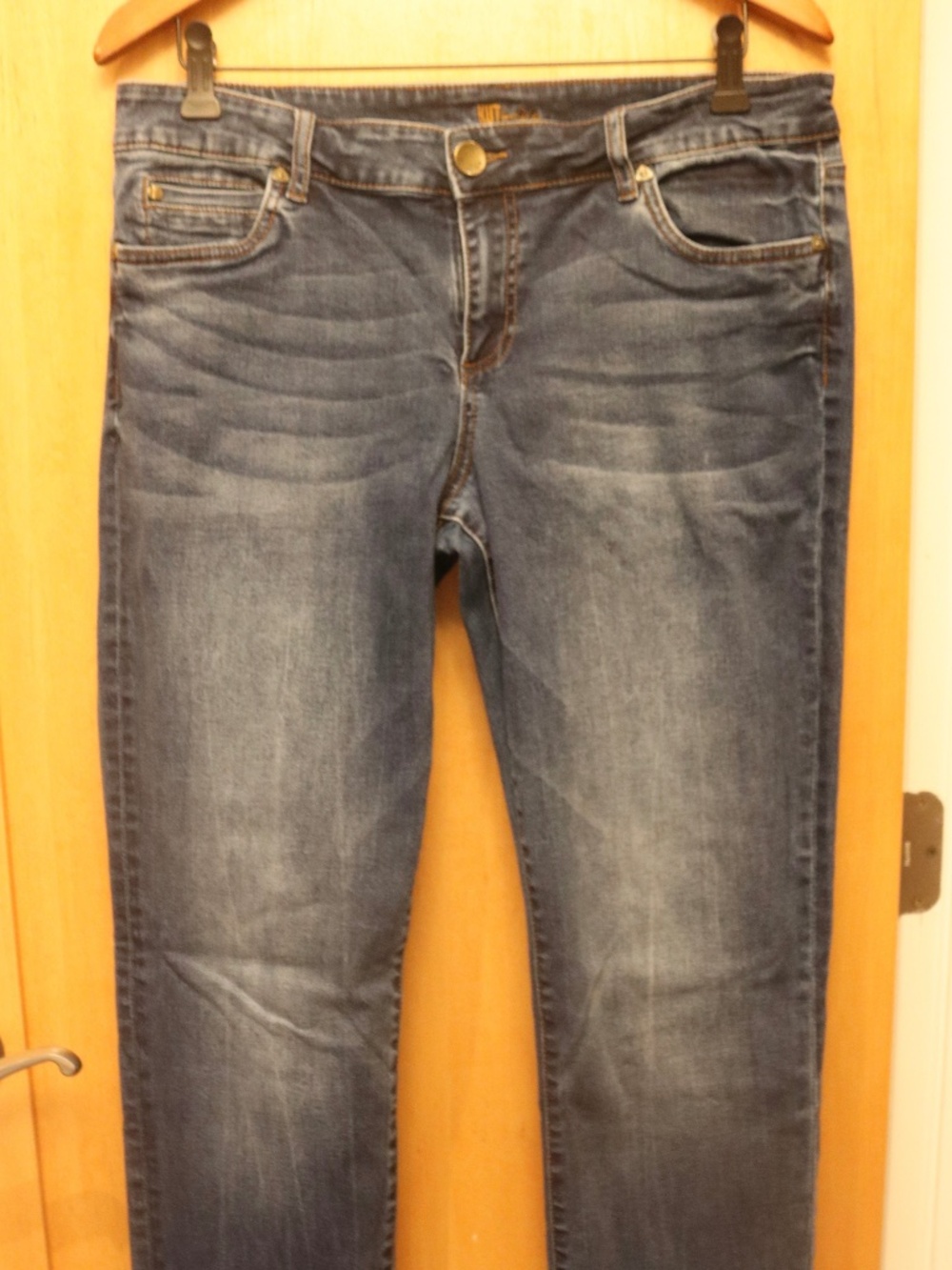 Kut from The Kloth Straight Leg Jeans, Size 12